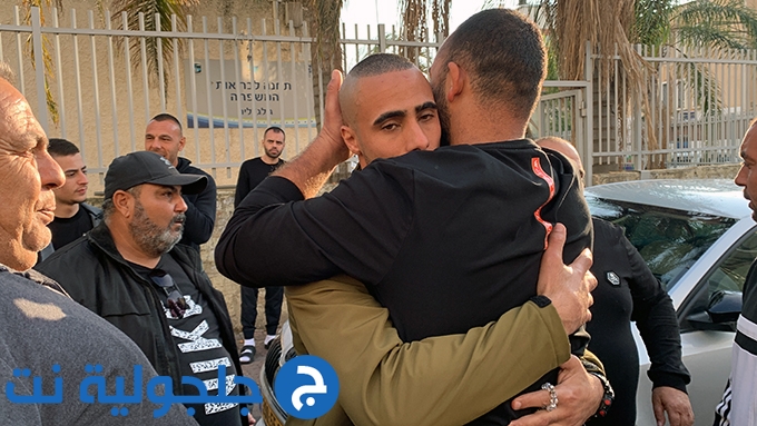 الافراج عن الشاب نضال صالح بعد 3 سنوات في السجون الاسرائيلية 